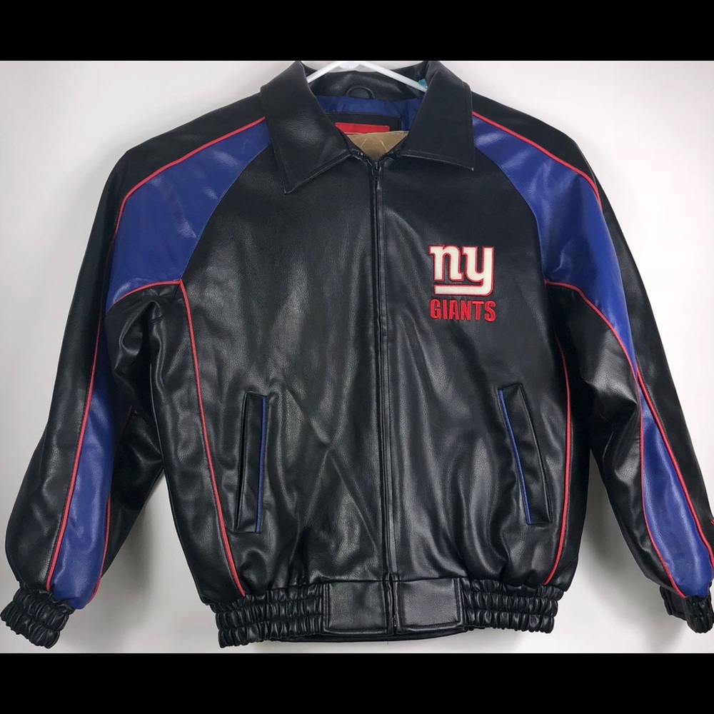 NY Giants Men’s Leather Medium